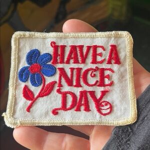 Vintage Patch Trucker Retro Hippie Peace